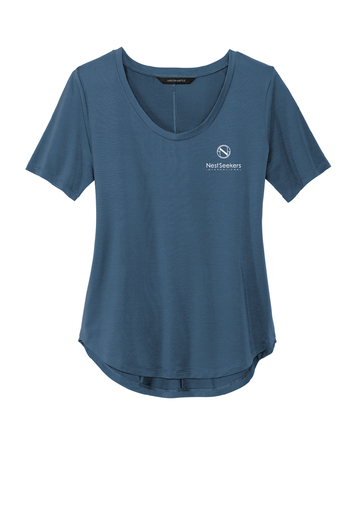 Mercer+Mettle® Women’s Stretch Jersey Relaxed Scoop