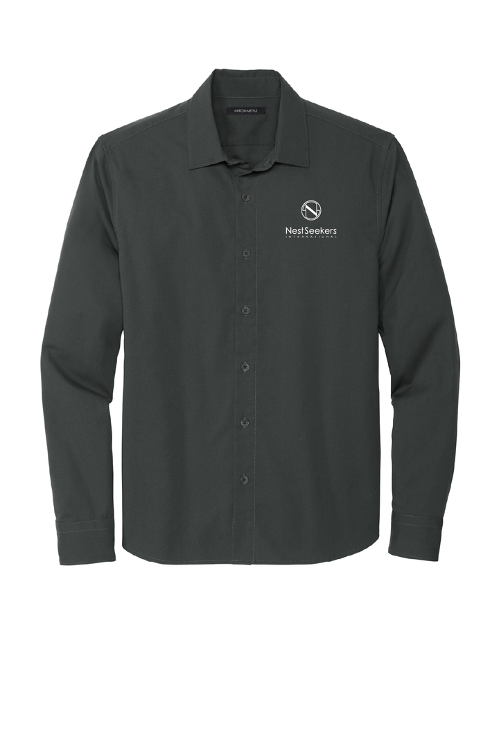 Mercer+Mettle® Long Sleeve Stretch Woven Shirt