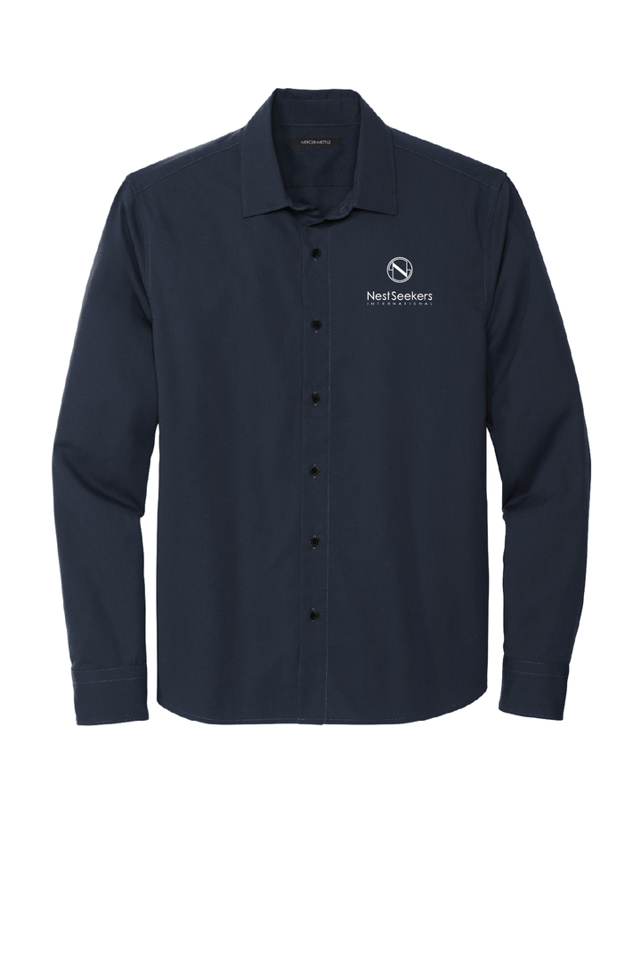 Mercer+Mettle® Long Sleeve Stretch Woven Shirt