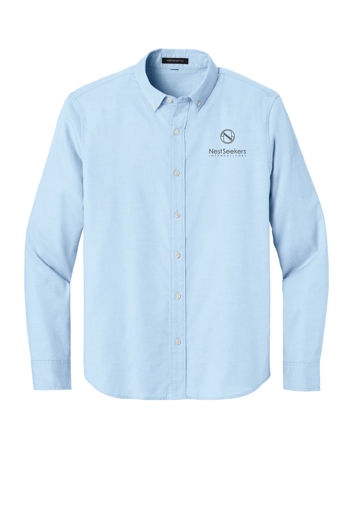 Mercer+Mettle® Long Sleeve Modern Oxford Shirt