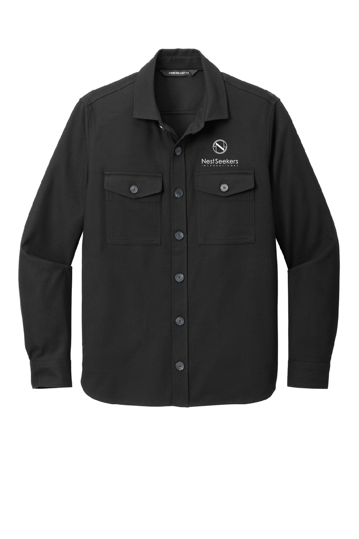 Mercer+Mettle® Long Sleeve Twill Overshirt