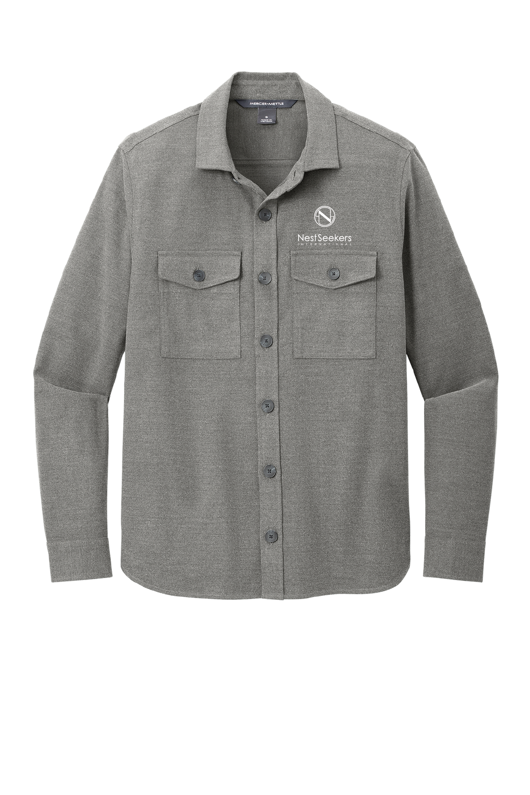 Mercer+Mettle® Long Sleeve Twill Overshirt