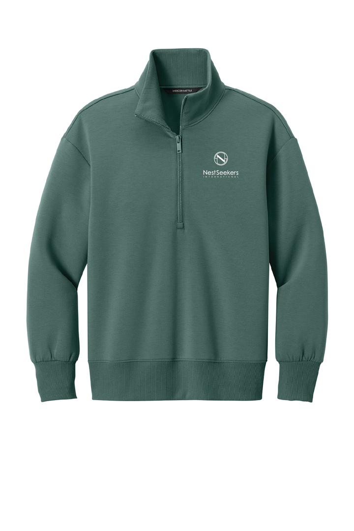 Mercer+Mettle® Women’s Soft Spacer 1/4-Zip