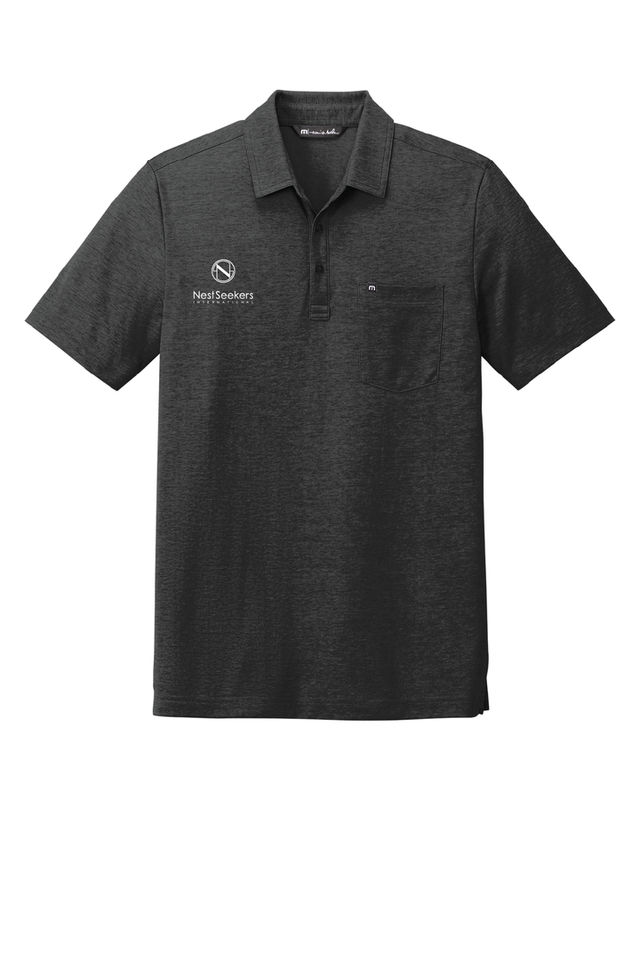 TravisMathew Oceanside Heather Pocket Polo