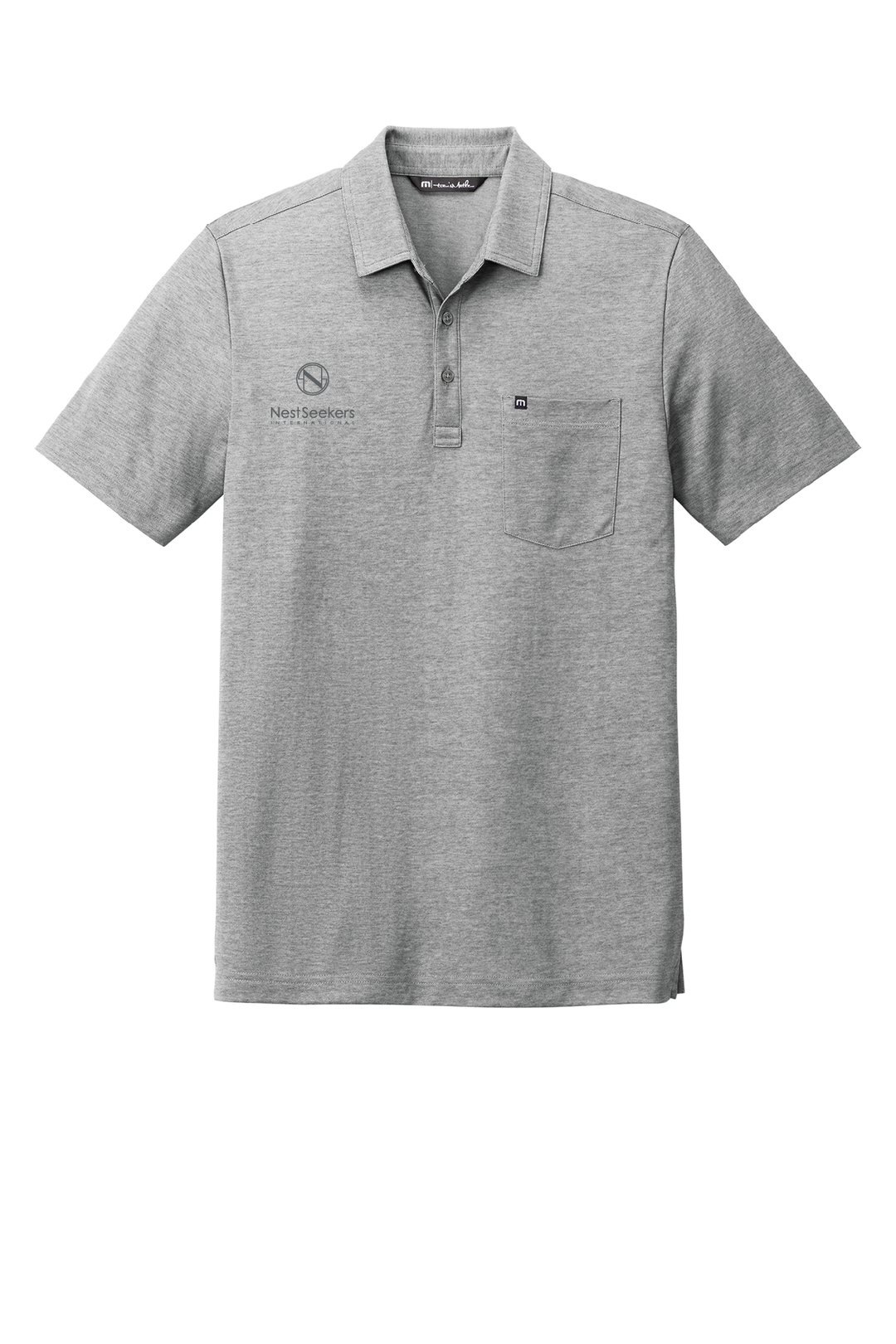 TravisMathew Oceanside Heather Pocket Polo